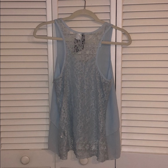 Lace Back Tank - Picture 2 of 2